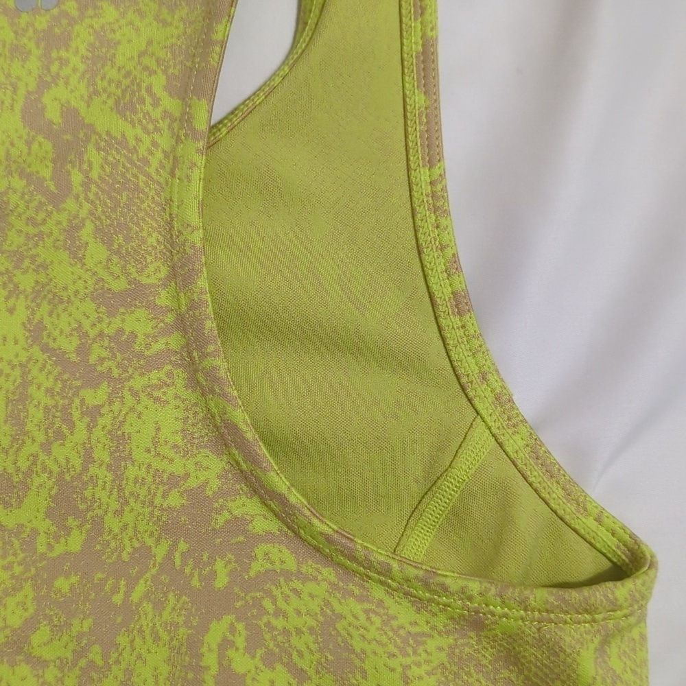 Sweaty Betty Flatter Me Gym Cropped Vest, Color Yellow/Tan Size XS - Picture 12 of 15